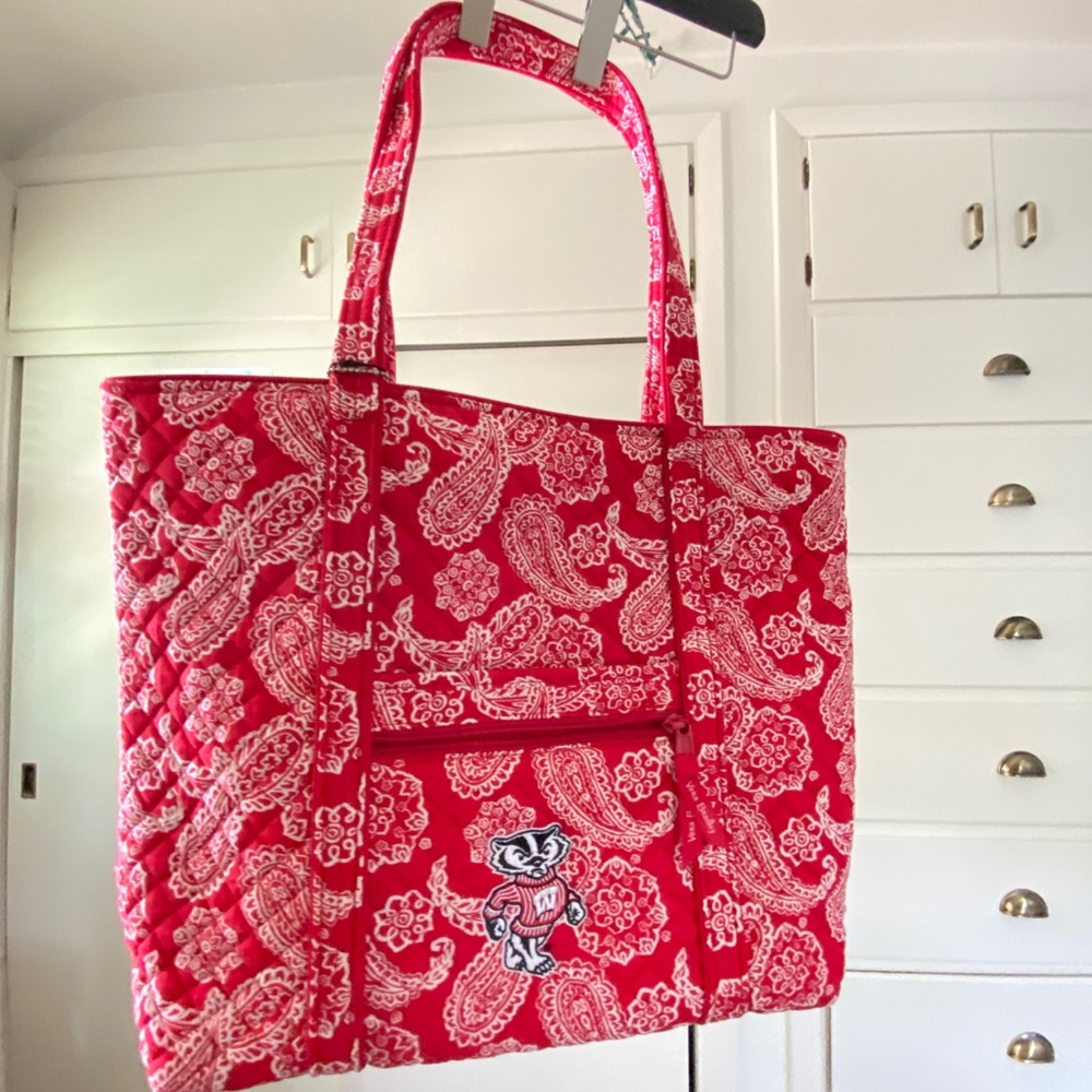 UW Madison Vera Bradley Tote and Wallet combo